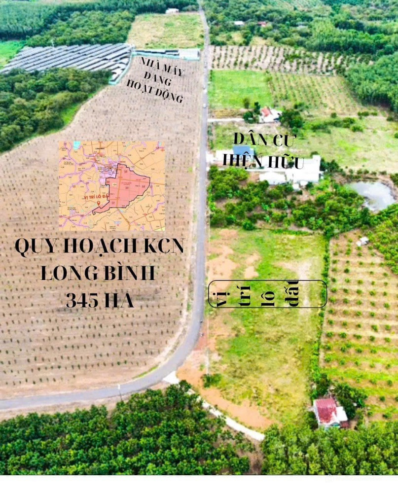 SIÊU HÓT: LÔ ĐẤT VÀNG SÁT KCN - CƠ HỘI ĐẦU TƯ SINH LỜI CAO, PHÁP LÝ RÕ RÀNG