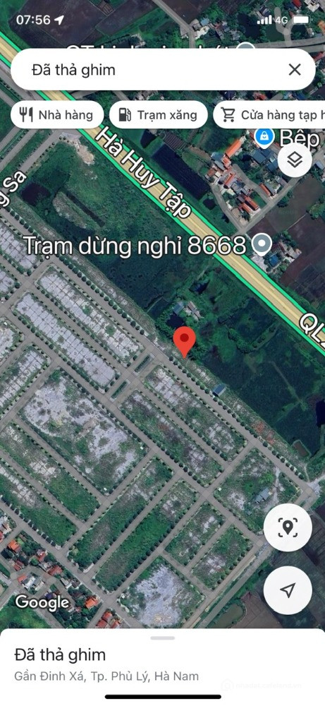 Bán đất ở trong dự án tại TP Phủ Lý, Hà Nam, 120m2, đường trước nhà 20m