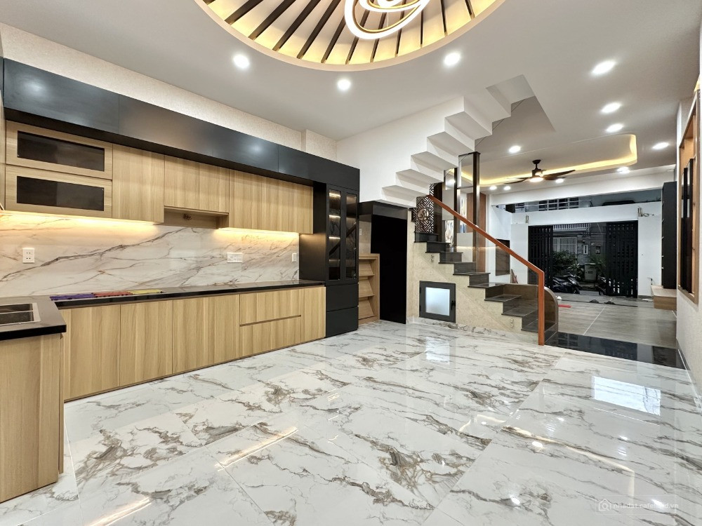 KHU VỰC SỐNG XANH NHẤT BÌNH THẠNH - NHÀ ĐẸP 4 TẦNG - 75M2 NỞ NHẸ - ĐƯỜNG 10M