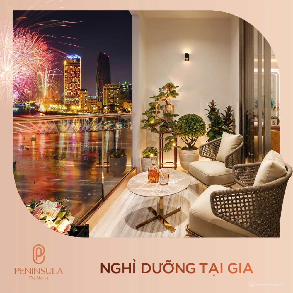 Căn 2PN hướng biển Peninsula Da Nang, bàn giao nội thất liền tường cao cấp!!!
