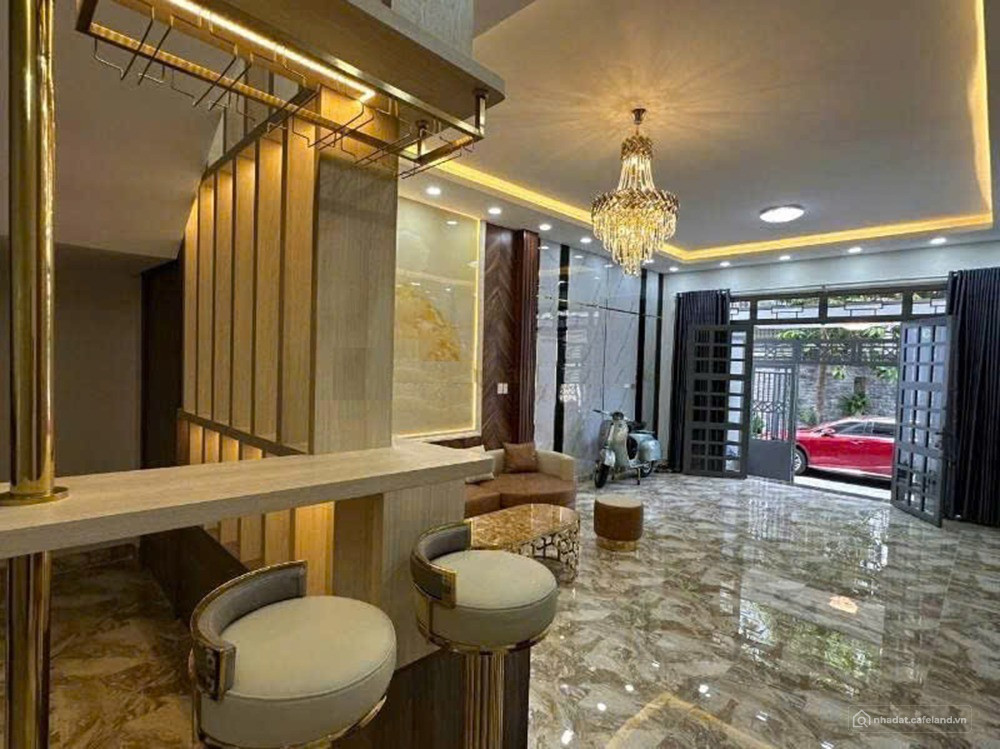 Nhà mặt tiền Đường 22 Trần Não, Full nội thất xịn, ngang 5m, 4 tầng, siêu đẹp