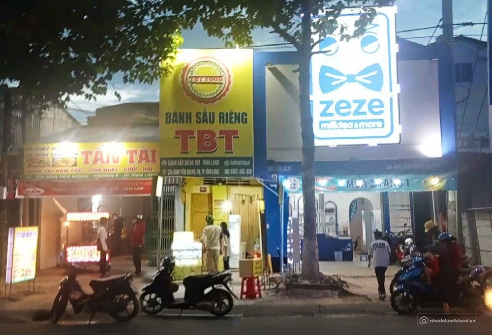 Cho thuê nhà mặt tiền mặt bằng kinh doanh ngã 4 trung tâm thành phố Vĩnh Long