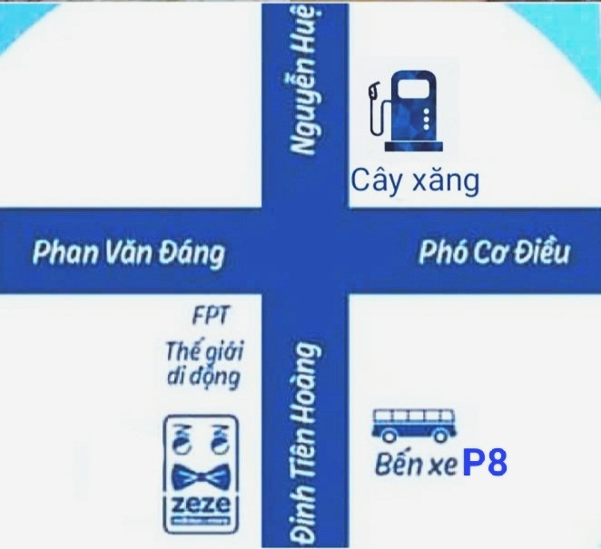 Cho thuê nhà mặt tiền mặt bằng kinh doanh QL1A ngã 4 tr.tâm thành phố Vĩnh Long