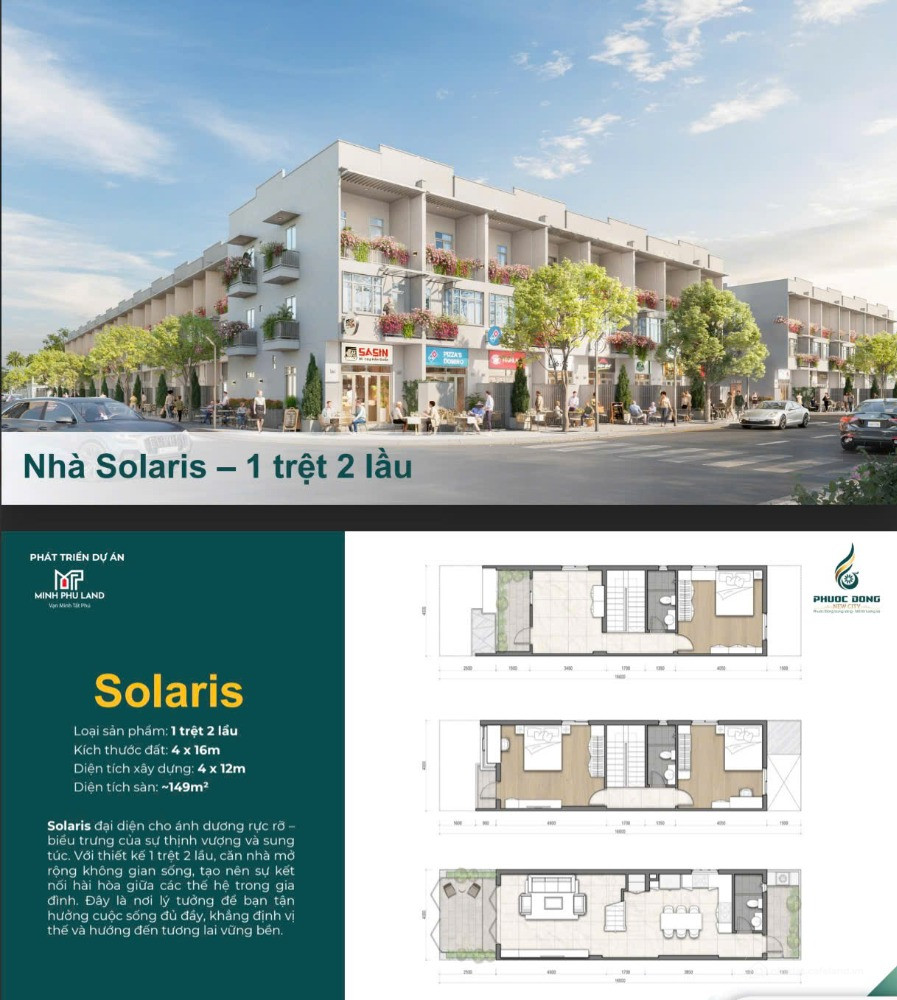 Lh 0938677909 để báo giá và chính sách ưu đãi dự án nhà phố Phước Đông New City