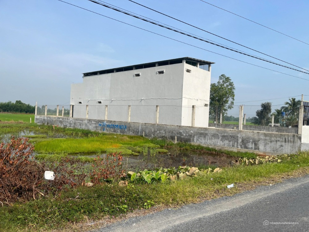 Bán 210m2 thổ đường nhựa 12m tại Đức Huệ, Long An