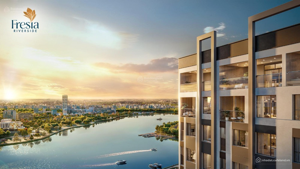 Fresia Riverside -Căn hộ ven sông Đồng Nai, tiện ích đầy đủ, giá chỉ từ 1 tỷ 5