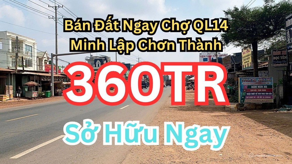 BÁN GẤP 4 SỔ ĐẤT LIỀN KỀ – TỔNG 1000M² – 400M² THỔ CƯ – GIÁ CHỈ 360TR
