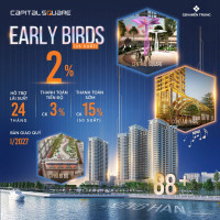 CHÍNH THỨC BOOKING CAPITAL SQUARE ĐÀ NẴNG GIÁ ƯU ĐÃI