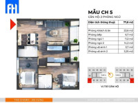 Bán căn 07 toà A giá cđt 6.7 tỉ The Charm An Hưng
