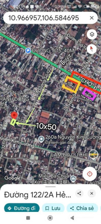 BÁn 10x49, 100 thổ, MT Đ.SÔ 32, RỘNG 13M, ĐI BỘ RA CHỢ HỐ BOM, TRƯỜNG PTTH, BUÝT