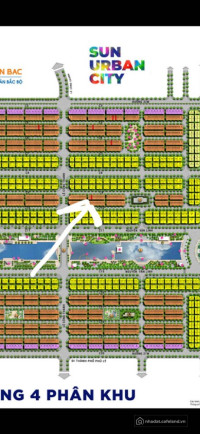 BÁN CĂN LIỀN KỀ 60m2 xây 3,5tầng + 1 tầng hầm tại dự án Sunurban city Hà Nam