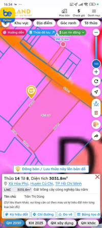 Cần bán đất củ chi đường sông lu 2