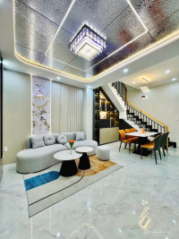 Bán Gấp Nhà Quân 3,Mặt tiền 3,5m, 2tỷ788 Dt 56m2 sát mặt tiền Trường Định,Gần ch