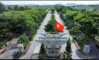 Bán nhà 1 trệt 1 lầu giá chỉ 1,6 tỷ trong KCN Phước Đông, sổ hồng sẵn