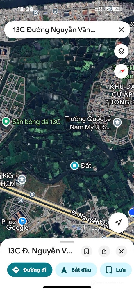 BÁN ĐẤT AO HCM CHÍNH CHỦ PHÙ HỢP GIỮ TIỀN ĐẦU TƯ DÀI HẠN GẦN KHU DÂN CƯ