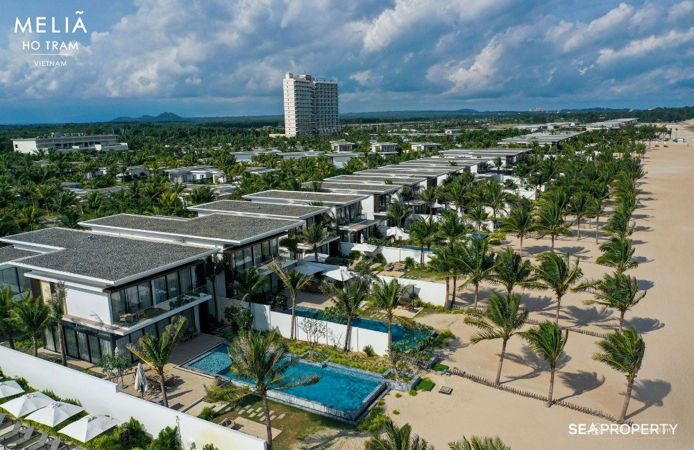 Biệt thự Beachfront Melia Hồ Tràm 4PN / 986m2 giá 72 tỷ full nội thất cao cấp.