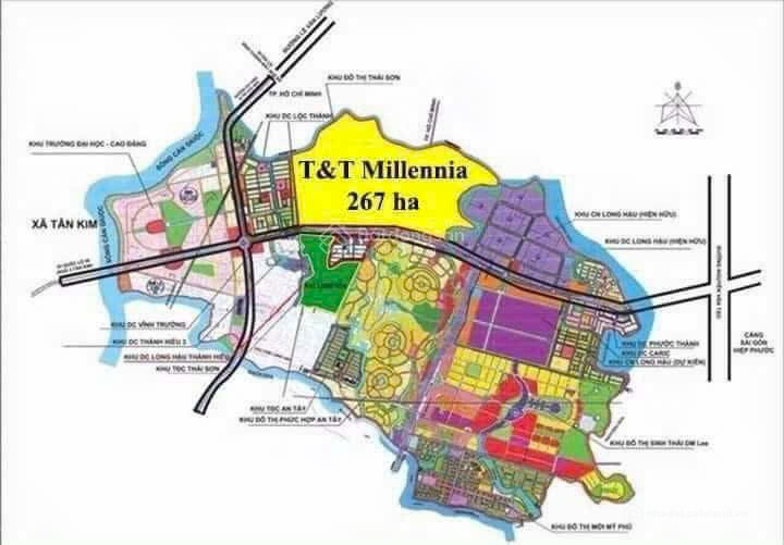 Bán Shophouse T&T Millennia City Long Hậu Mới Nhất T7/2025