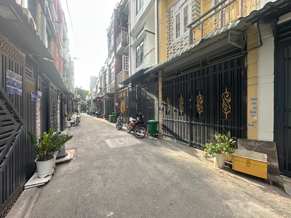 Hẻm Xe Hơi Đậu Tận Cửa - 2 Tầng - Khu Nhà Cao Tầng - Tân Thới Hiệp 21