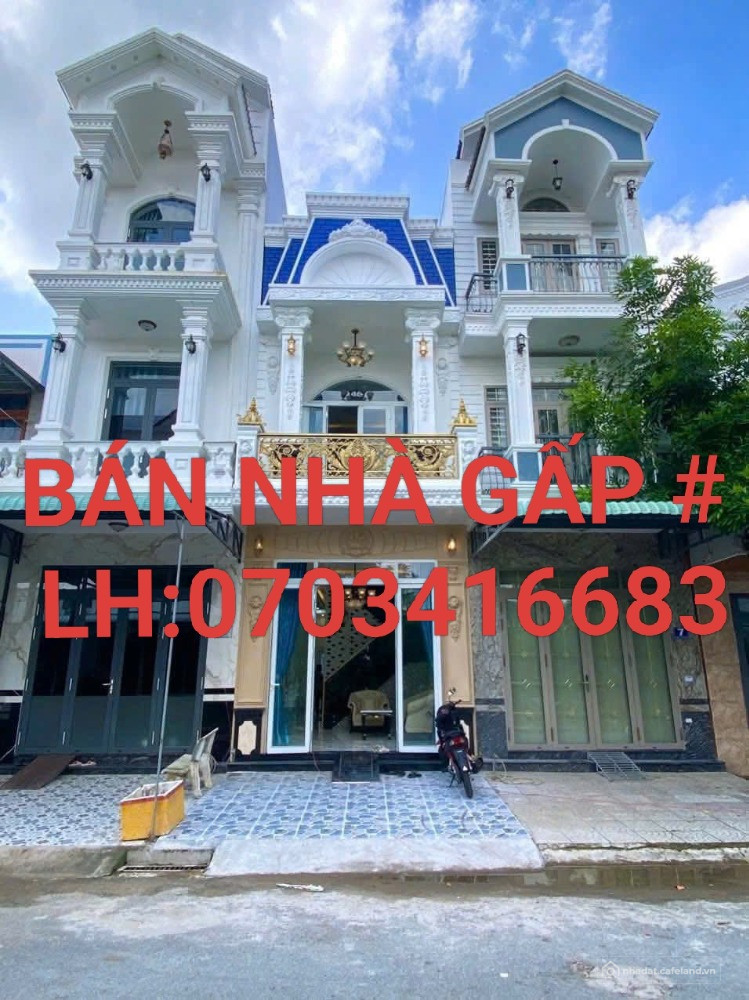 Bán nhà Biệt phủ(SHR)nằm giữa lòng khu dân cư -chợ bình chánh-tphcm.