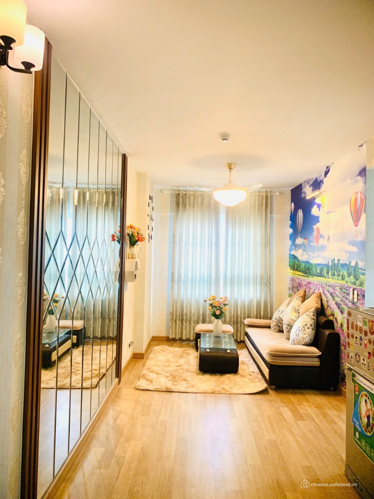 Căn hộ 54m2, 2 phòng ngủ Topaz Home, Q12, full nội thất, ngay ga Metro