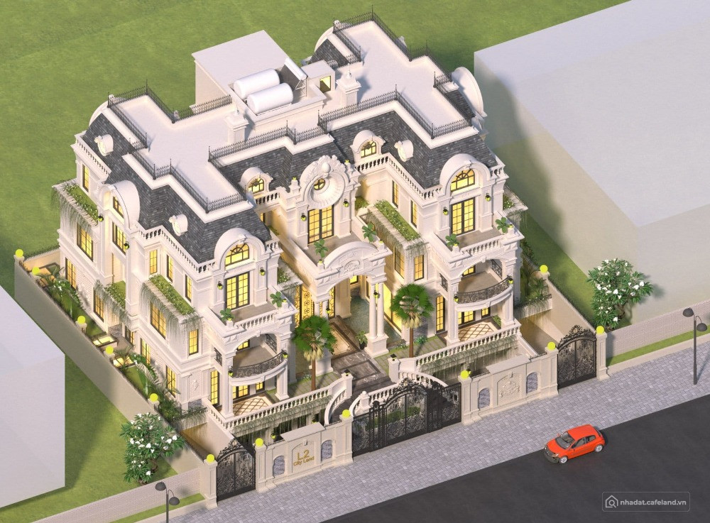 Hot - biệt thự đơn lập Cityland Quận 7, dt 14.5m x 25.5m (370m2) chỉ 70tỷ /căn