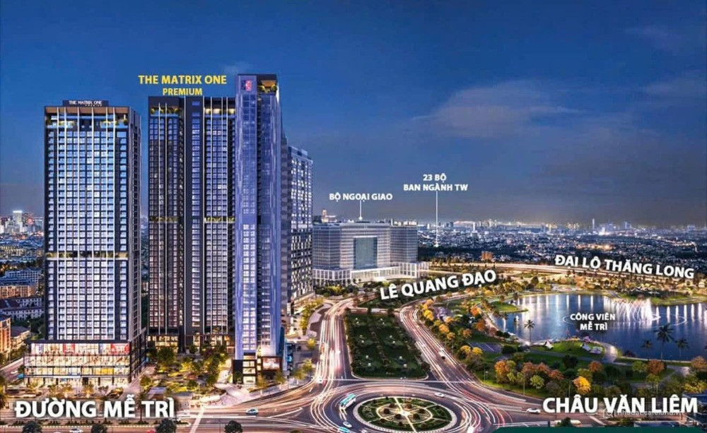 Hàng ngoại giao 2PN-3PN-4PN The Matrix One ,Full quỹ căn chuyển nhượng t