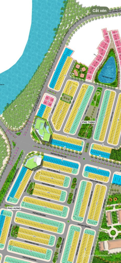 Bán 2 lô liền nhau KĐT Tân Phú Hưng, TP Hải Dương, 75m2 x 2 lô, mặt tiền 5m x 2,