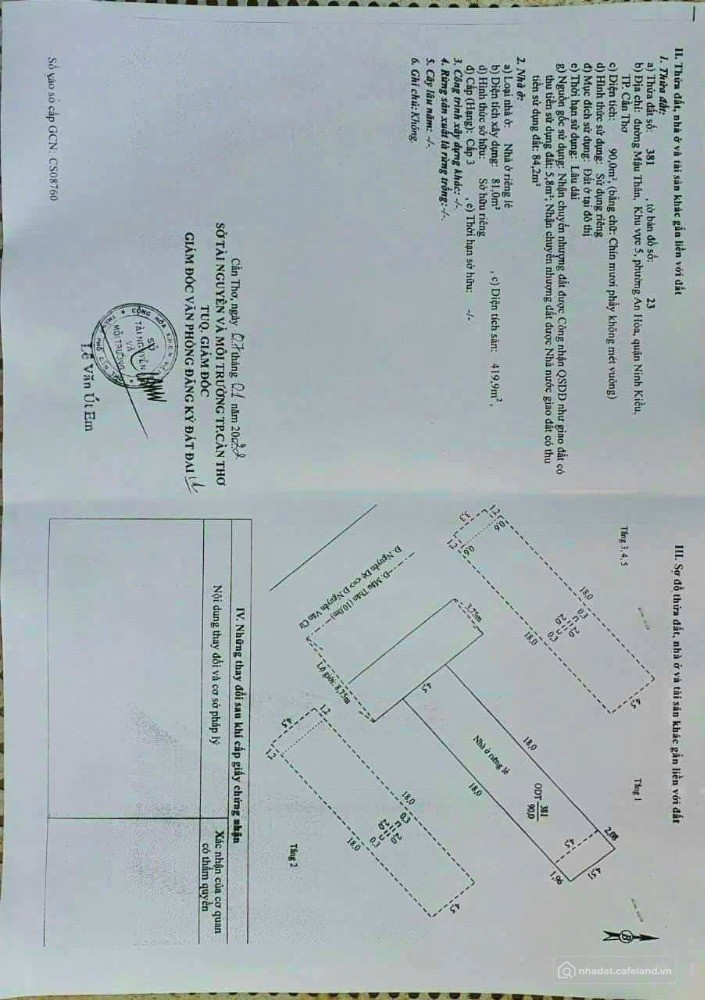 Bán khách sạn 15p đường Mậu Thân nối dài , phường An Hoà . Giá rẽ