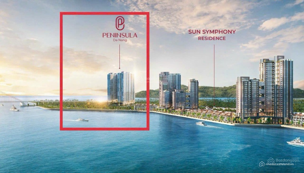 Duy nhất căn 2PN Peninsula Đà Nẵng - View pháo hoa trọn đời - Sổ hồng lâu dài