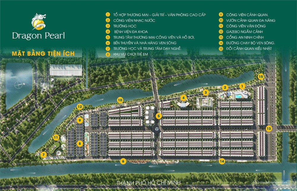 ĐẤT NỀN DRAGON PEARL RA HÀNG GẤP – SỔ HỒNG RIÊNG – GẦN VINHOMES GREEN CITY