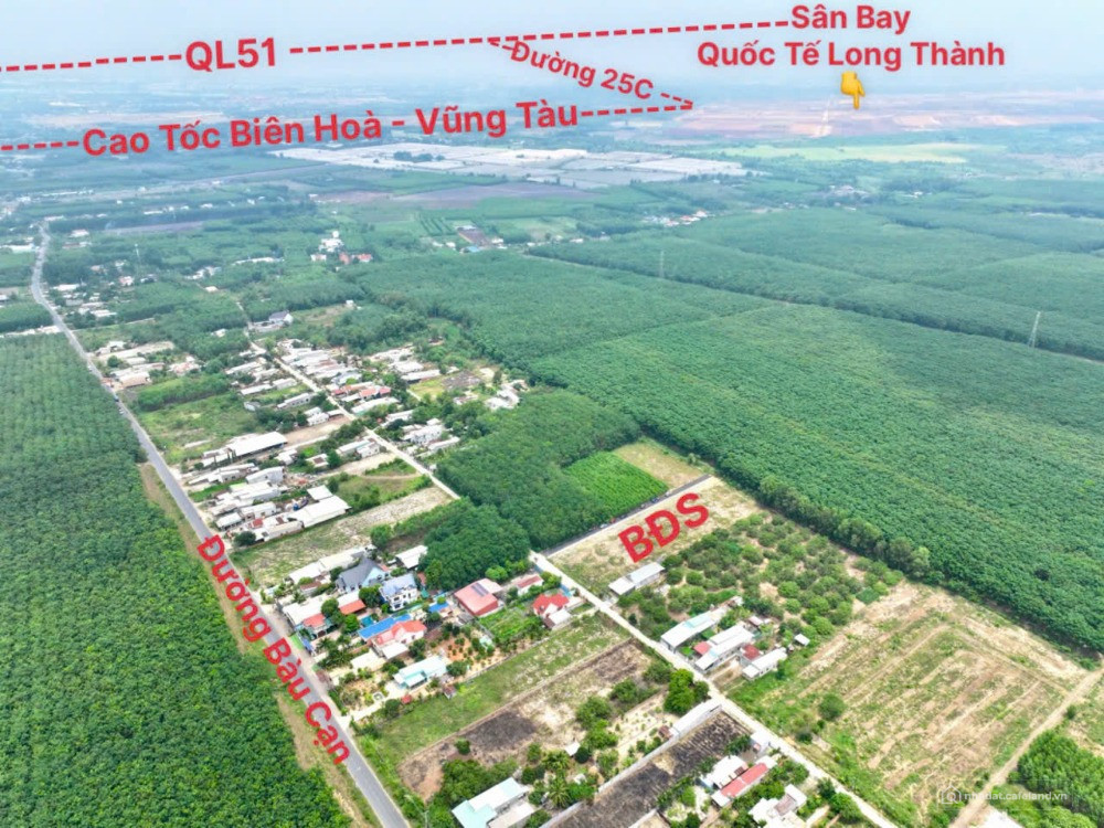  Đầu tư đất nền Long Thành – Sát sân bay – Giá chỉ 1.5 tỷ – Sổ sẵn!