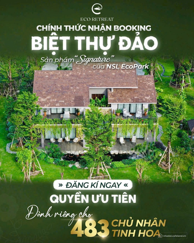 LỘ TRÌNH TRIỂN KHAI PHÂN KHU BIỆT THỰ ĐẢO - ECO RETREAT - PKD 093 179 33 20