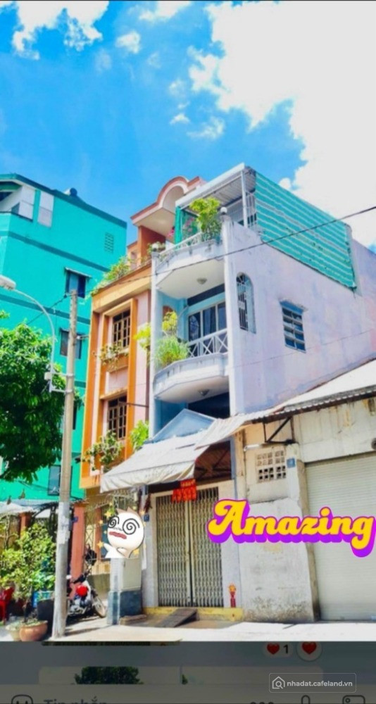 Quận 5, Mặt tiền Tân Thành, phường 12, 42m2, 4 tầng, 12 tỷ thương lượng