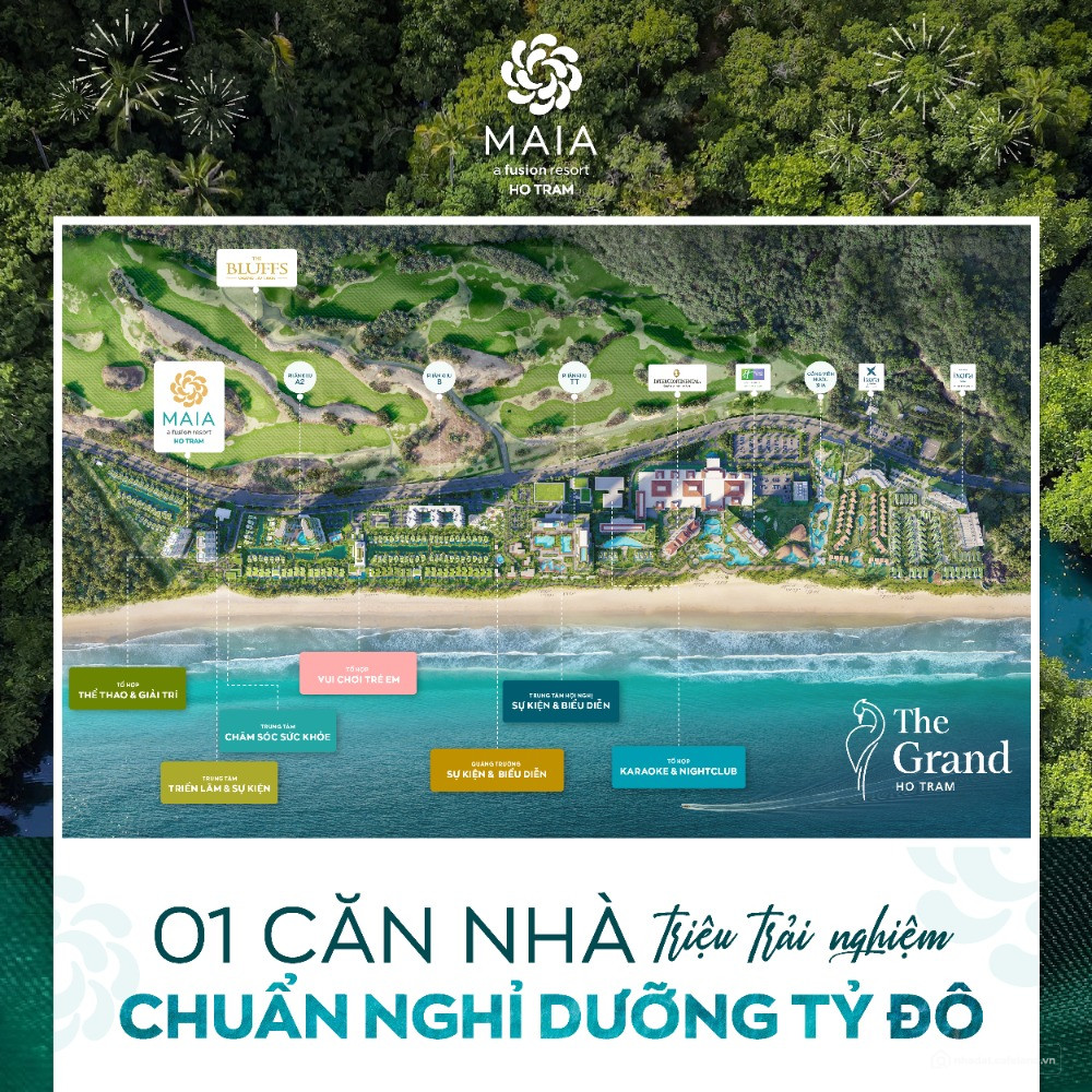 thanh toán chỉ 250tr sở hữu căn hộ full nội thất trực diện view biển hồ tràm