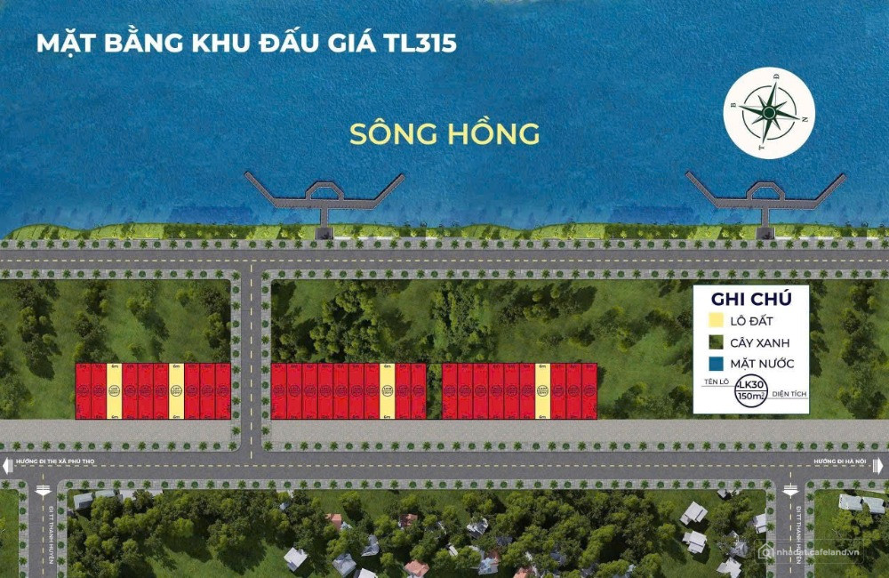CỤC NÓNG BÙNG NỔ BOOKING TẠI KHU ĐẤT NỀN ĐẤU GIÁ TL315 - PHÚ THỌ