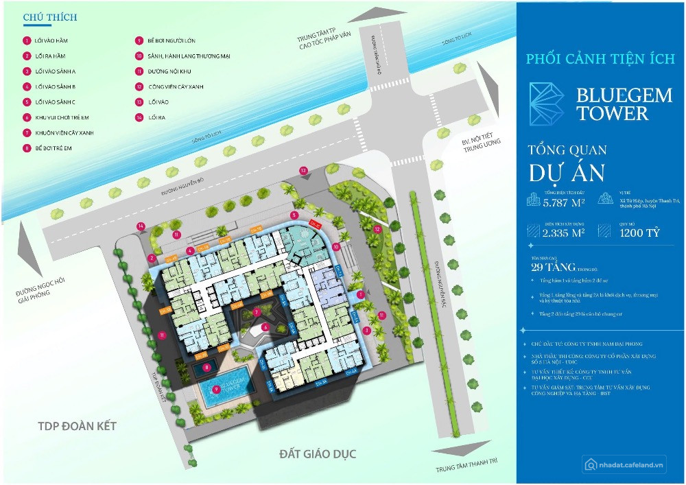 Bán căn hộ bluegem tower giá tốt