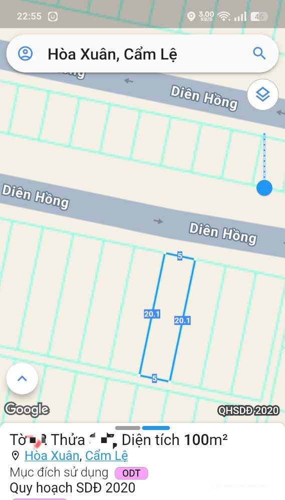 GIÁ TỐT CHỈ 5,7 TỶ - LÔ ĐẤT MẶT TIỀN ĐƯỜNG 33M, KĐT SINH THÁI HÒA XUÂN.