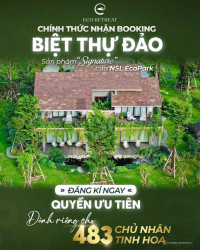 LỘ TRÌNH TRIỂN KHAI PHÂN KHU BIỆT THỰ ĐẢO - ECO RETREAT - PKD 093 179 33 20