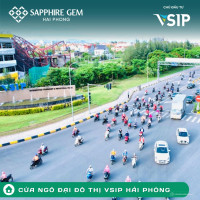 Bán Shophouse Sapphire GEM Hải Phòng - 140m - 7,5 tỷ