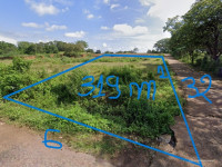 Bán lô góc 38m mặt tiền nở hậu 319m2 tc shr ngay chợ thị xã bình long 390 triệu