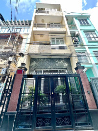 4 TẦNG - 2 MẶT TIỀN HẼM - Ô TÔ VÀO NHÀ -GẦN 80M2 - THIẾT KẾ HIỆN ĐẠI - FUL NỘI