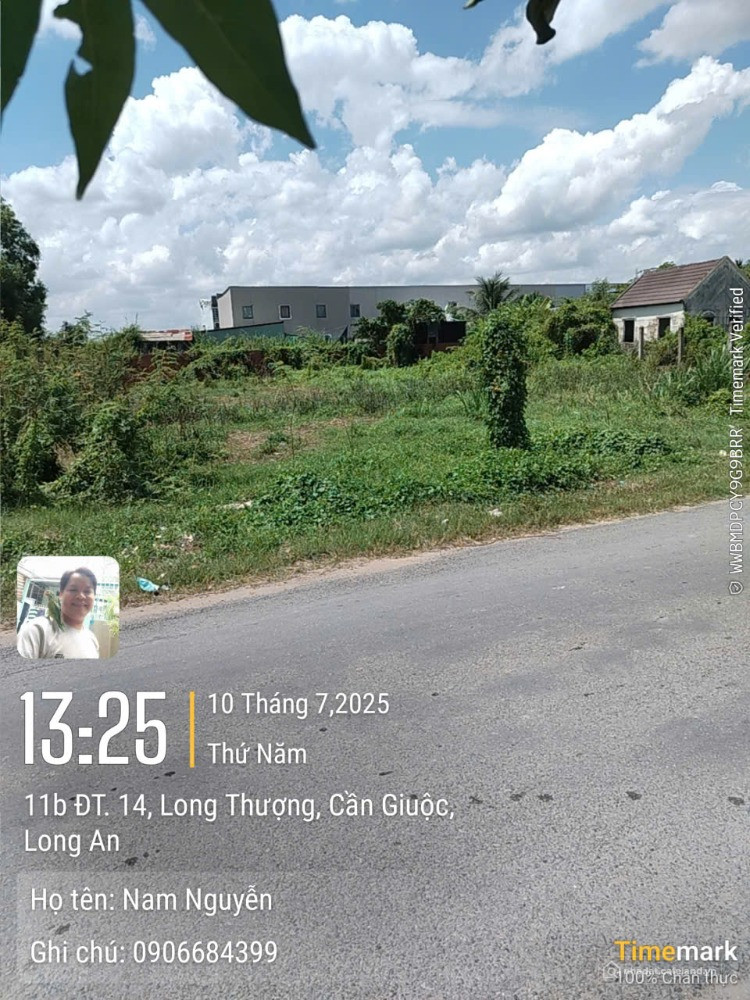 Bán đất Đường DT 14, Xã Long Thượng, Cần Giuộc