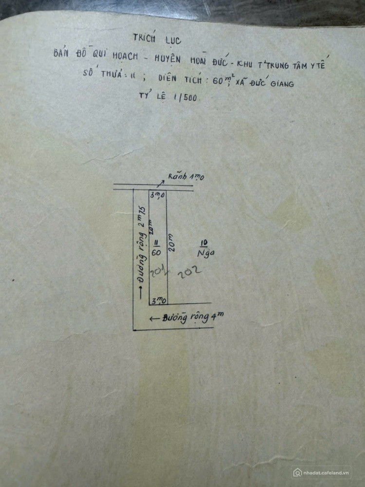 BÁN Ô GÓC 60M2 KHU TẬP THỂ BỆNH VIỆN HOÀI ĐỨC-HÀ NỘI