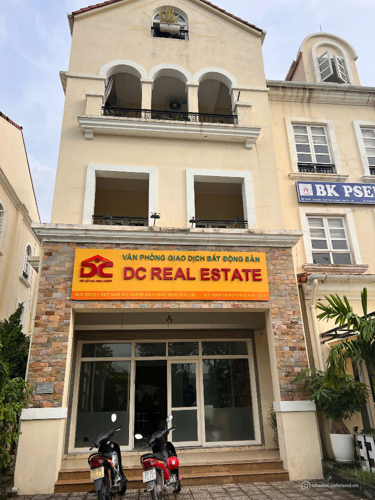 Cho thuê shophouse lô góc 210m2 Mặt đường chính, Full nội thất KĐT Nam An Khánh