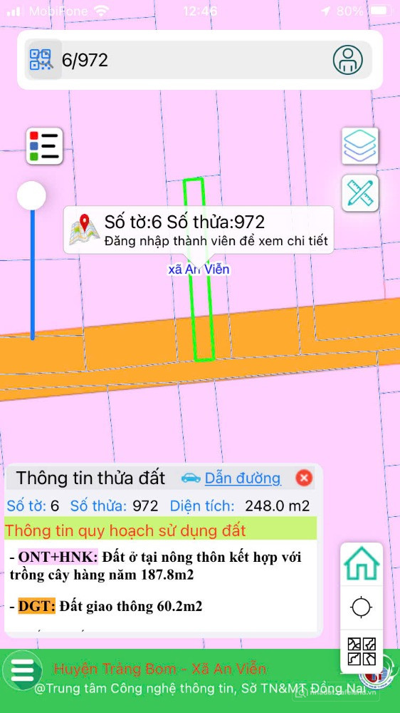 248m2 An Viễn, đường liên thông. Gần ủy ban, trường học, chợ, KCN