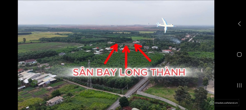 BÁN ĐẤT NHÀ VƯỜN LONG PHƯỚC – DIỆN TÍCH 600M² , GẦN SÂN BAY QUỐC TẾ LONG THÀNH