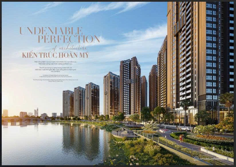 Giá chuẩn trực tiếp từ chủ đầu tư.The Prive-Căn hộ hạng sang view sông tại Q.2