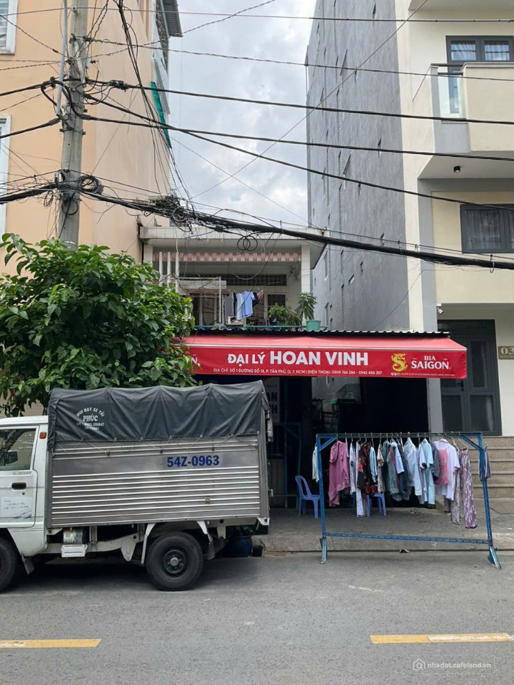 5x21m nhà cấp 4 đường 18 chợ Tân mỹ phường Tân phú Quận 7