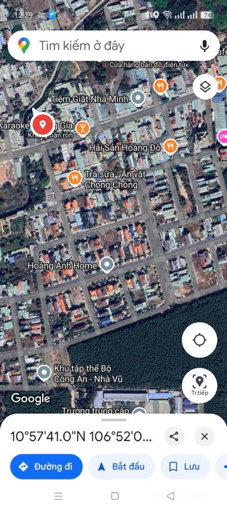 Bán đất khu tập thể bộ công an. Ngay đường Phùng Hưng