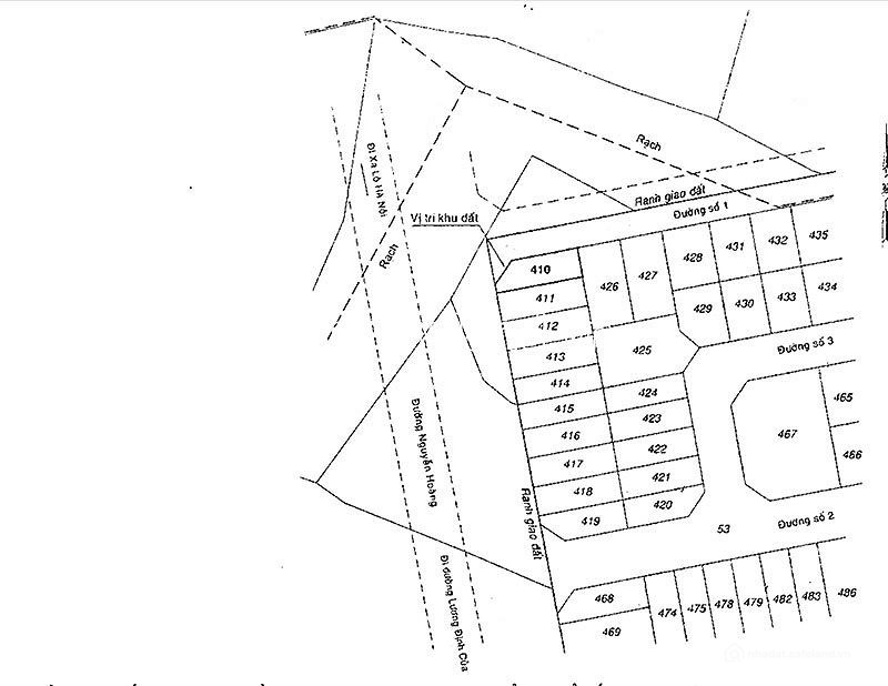 Bán 2 lô đất mặt tiền Nguyễn Hoàng - khu compound đồng bộ, tổng dt 279.8m2